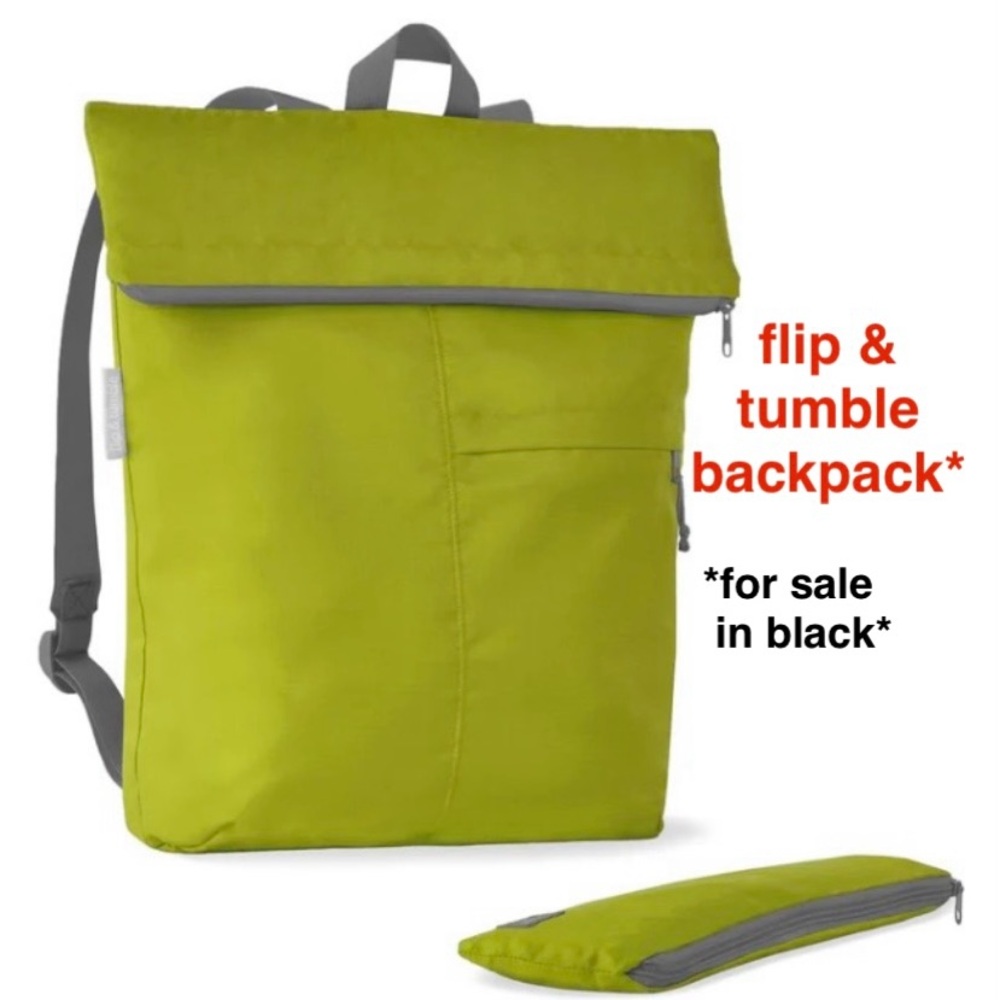 ⭐️NEW PRICE⭐️NWT flip & tumble BACKPACK made from 100% recycled PET materials